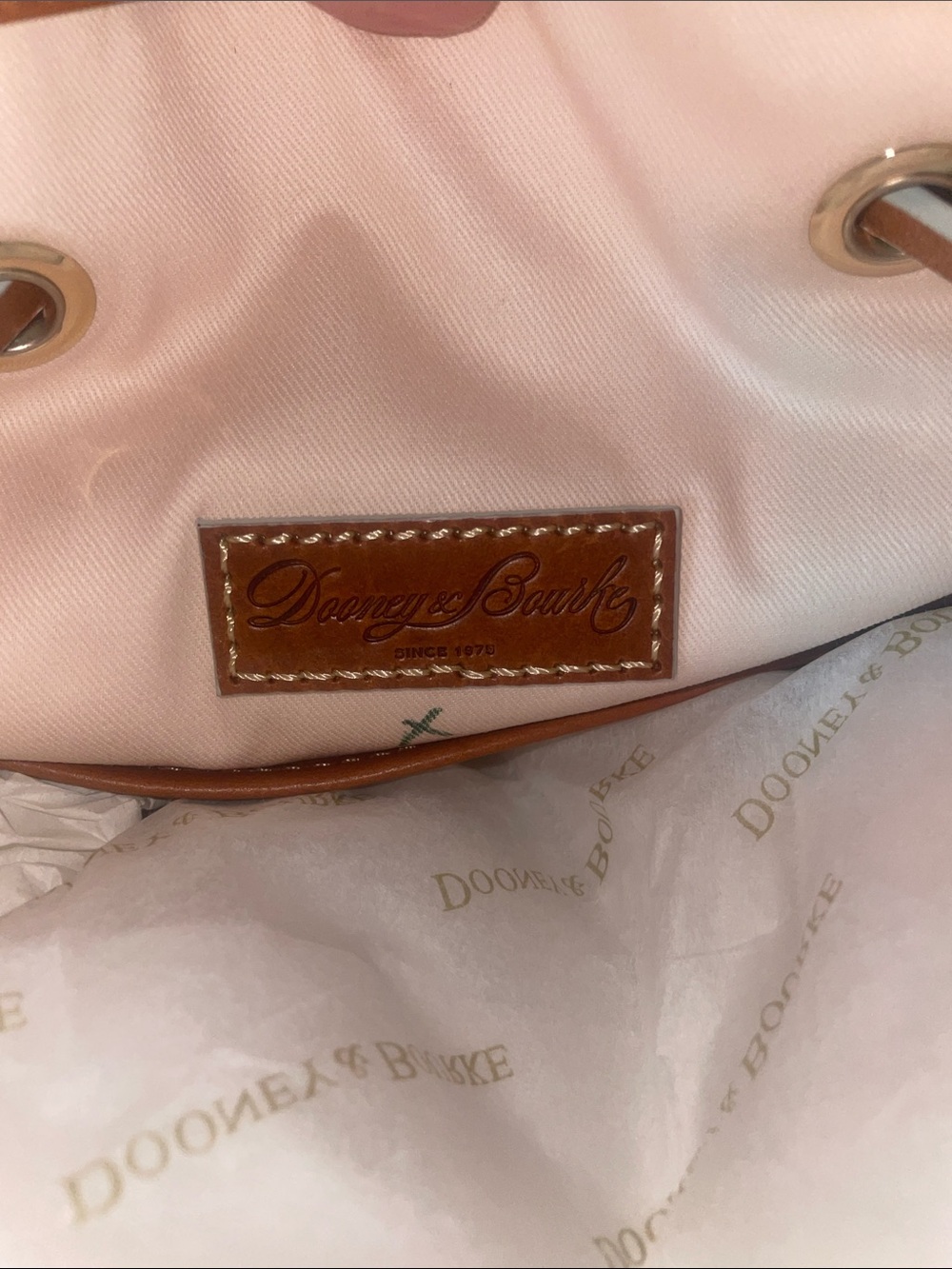 Dooney & Bourke Disney Peter Pan Drawstring Bucket Bag - Picture 6 of 6
